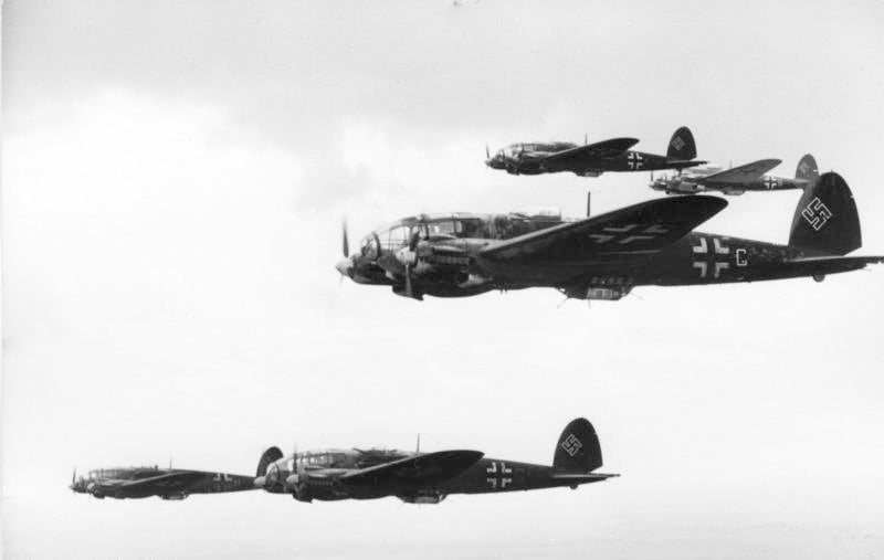 Heinkel bommenwerpers